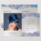 マーメイドシークインフェイクフォイル2折パンフレット (正面/裏面)