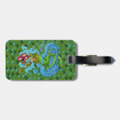 マーメイドシーグリーンはかりで測ラゲッジタグ ラゲッジタグ (裏面横)