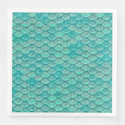 マーメイドシーグリーンはかりで測紙ナプキン (正面)