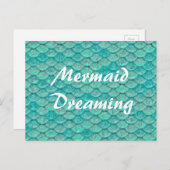 マーメイドシーグリーンはかりで測 ポストカード (正面/裏面)