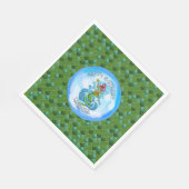 マーメイドシーグリーン戦士ナプキン スタンダードランチョンナプキン (角)