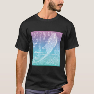マーメイドシーシェルズシーニンフ新しいメルマイドコア Tシャツ