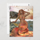 マーメイドシーズンシリーズLUCY Autumn ポストカード (正面/裏面)