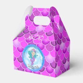 マーメイドシーパープルピンクはかりで測お願いボックス フェイバーボックス