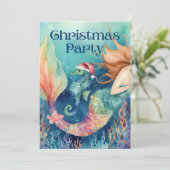 マーメイドシーホースサンタク航海のリスマスパーティー 招待状 (スタンド正面)