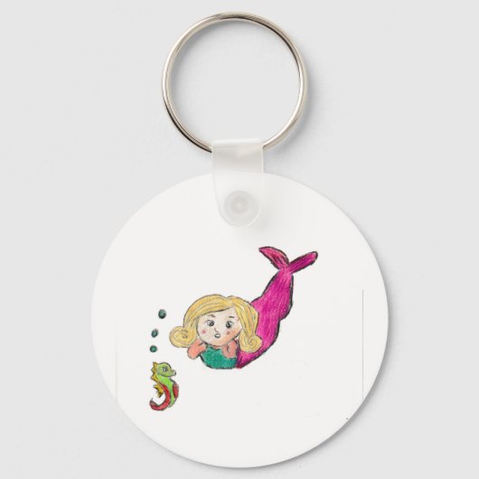マーメイドシーホース キーホルダー (正面)
