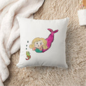 マーメイドシーホース クッション (ブランケット)