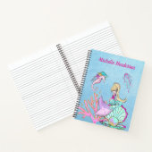 マーメイドシーホース&クラゲ ノートブック (内部)