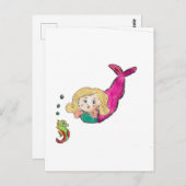 マーメイドシーホース ポストカード (正面/裏面)