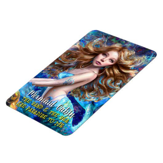 マーメイドシー女神ニンフサイレンクルーズルームドア マグネット (左側)