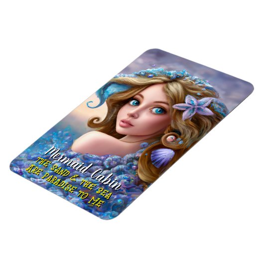 マーメイドシー女神ニンフサイレンクルーズルームドア マグネット (左側)