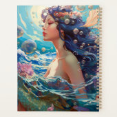 マーメイドシー女神ファンタジーアート プランナー手帳 (裏面)