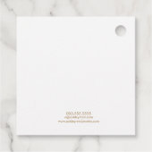 マーメイドジュエリー価格ラベル フェイバータグ (裏面)