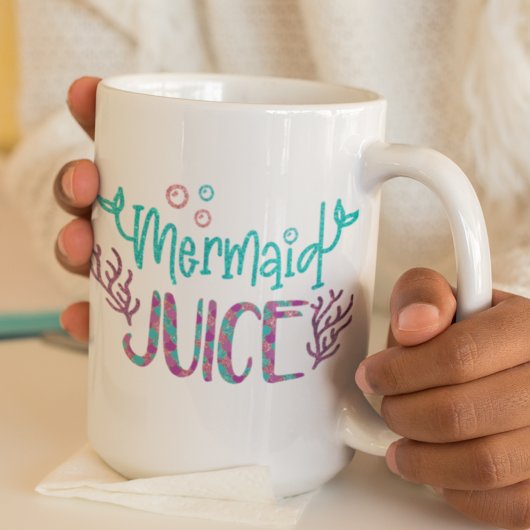 マーメイドジュースグリッターコーヒーギフト コーヒーマグカップ
