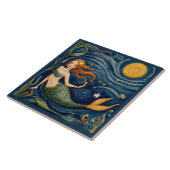 マーメイドスイミングインウォーター海海童話 タイル (側面)