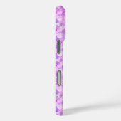 マーメイドスキンピンクシルバーフェイクグリッターモノグラム Case-Mate iPhoneケース (裏面 / 右)