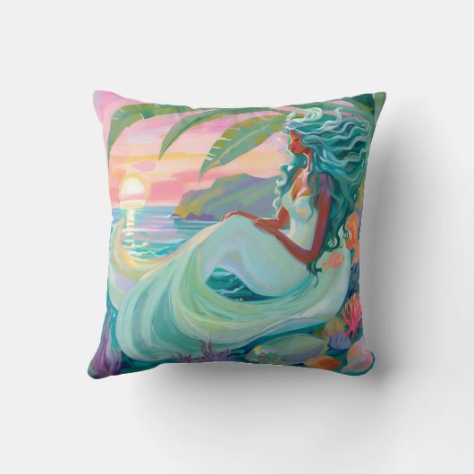 マーメイドスクエア枕 クッション (裏面)