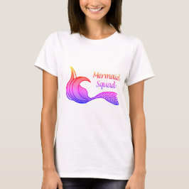 マーメイドスクワッドフェスティバル色 Tシャツ