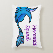 マーメイドスクワッド装飾用クッション アクセントクッション (正面(垂直))