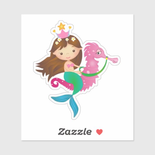マーメイドステッカー シール (シート)