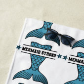 マーメイドストロングビーチタオル ビーチタオル (インサイチュ)
