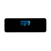 マーメイドセキュリティおもしろい – スイミングギフト ラベル (正面)