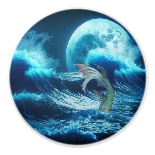 マーメイドセラミックドアプル セラミックノブ (正面)