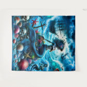 マーメイドタペストリー タペストリー (正面(横))