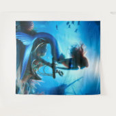 マーメイドタペストリー タペストリー (正面(横))