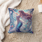 マーメイドダンサー角枕 クッション (ブランケット)