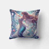 マーメイドダンサー角枕 クッション (裏面)