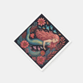 マーメイドダーク海 スタンダードカクテルナプキン (角)