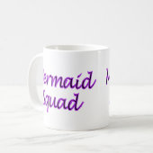マーメイドチーム（中央） コーヒーマグカップ (正面左)