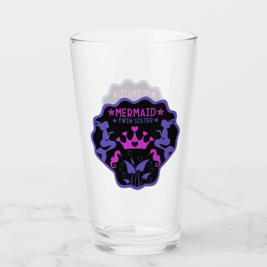 マーメイドツインシスター タンブラーグラス (正面)