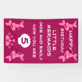 マーメイドツインシスター 横断幕 (横)