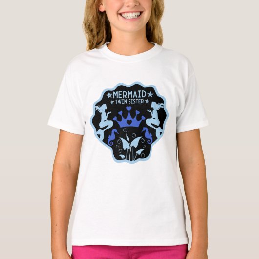 マーメイドツインシスター Tシャツ (正面)