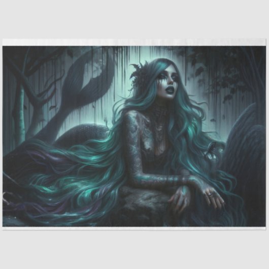 マーメイドティッシュペーパー 薄葉紙 (正面)