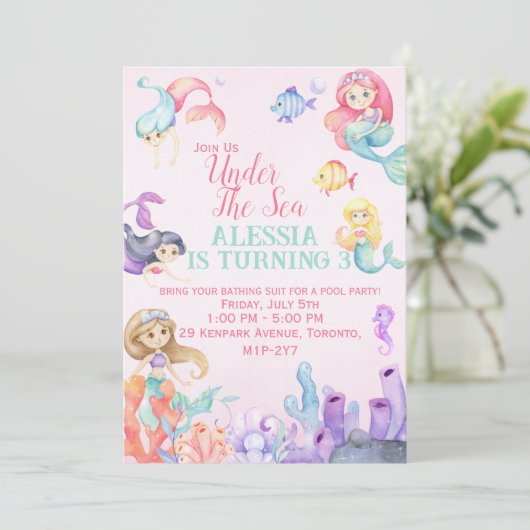 マーメイドテイルズ 招待状 (スタンド正面)