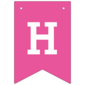 マーメイドテーマハッピーバースデーパーティーバンティンバナー バンティングフラッグ (第2の旗)