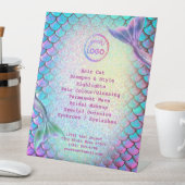 マーメイドテーマ美しいサロン 台座サイン (インサイチュ)