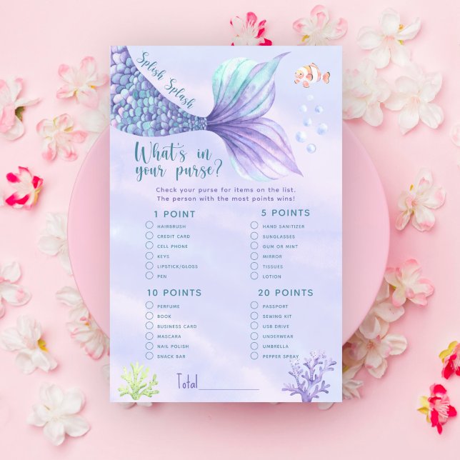 マーメイドテールあなたの財布の赤ちゃんシャワーの中でwhats (クリエイターアップロード済み)