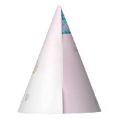 マーメイドテールとバブル誕生日 パーティーハット (裏面)