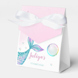 マーメイドテールとバブル誕生日 フェイバーボックス