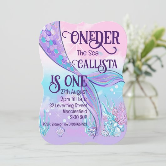 マーメイドテールの招待状 招待状 (スタンド正面)