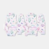 マーメイドテールアンダーザシーガール誕生日 フェイバーボックス (折り畳みなし)