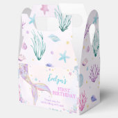 マーメイドテールアンダーザシーガール誕生日 フェイバーボックス (オープン)