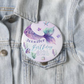 マーメイドテールアンダーザシー誕生日女 缶バッジ (インサイチュ)