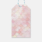 マーメイドテールアンダーザシー誕生日好意ギフトラベル ギフトタグ (裏面)