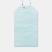 マーメイドテールアンダーザシー誕生日好意ギフトラベル ギフトタグ (裏面)