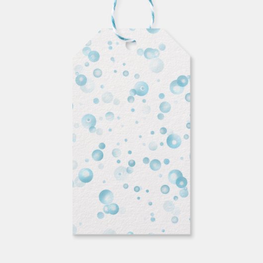 マーメイドテールアンダーザシー誕生日 ギフトタグ (裏面)